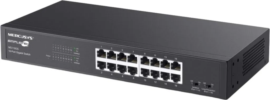 Mercusys MS1X Switch Multi-Ports Extension Réseau Rapide sans Setup
