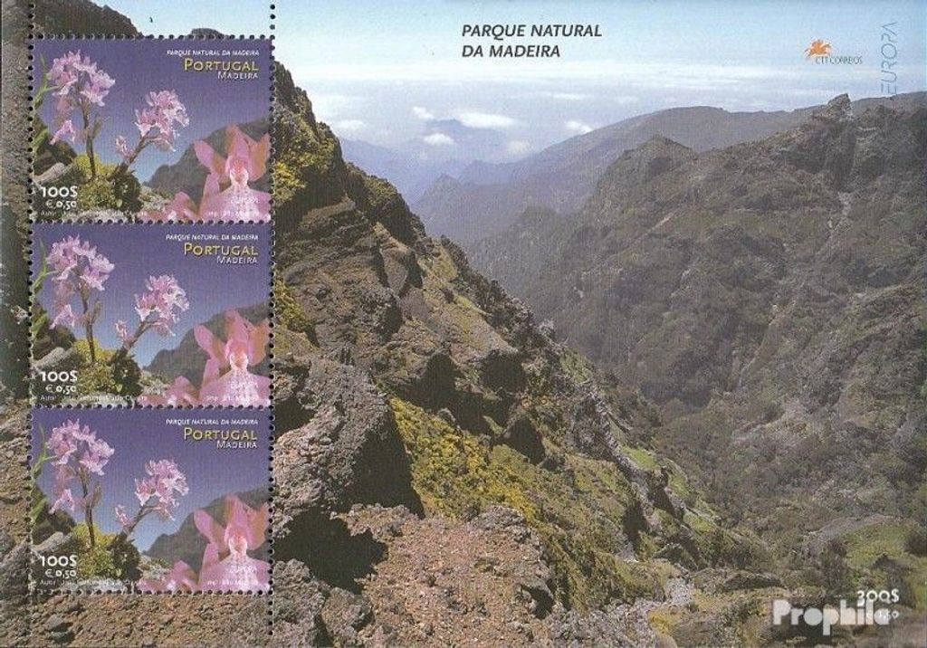 Briefmarken Portugal - Madeira 1999 Mi Block18 (kompl.Ausg.) postfrisch Natur- und Nationalparks