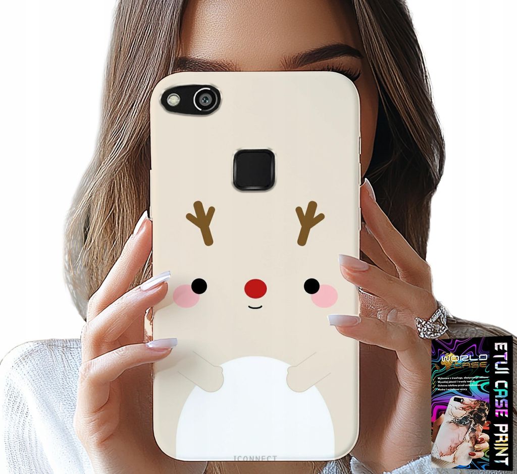 Hülle Für Huawei P10 Lite - Rentier, Rentier, Weihnachtsmotive