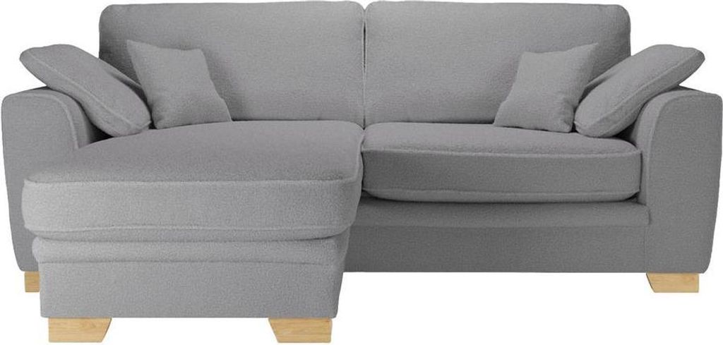 Universelle Ecksofa Ronay-Teddy slate-like oak