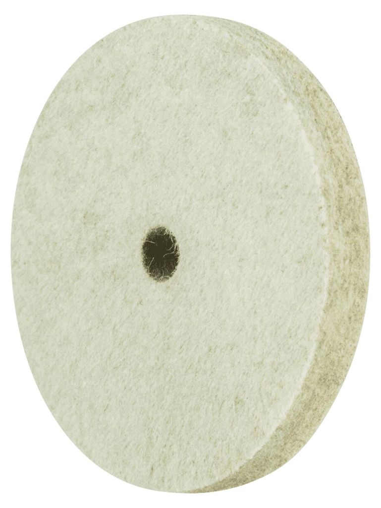 PFERD TOOLS Filzscheibe mit Messingeinlage FKSC Ø 80x10mm Bohrung Ø 10mm für Vorpolitur 5 Stk