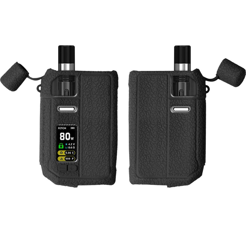 PhoneNatic Case kompatibel mit SMOK Fetch PRO - Hülle Silikon schwarz Cover Tasche