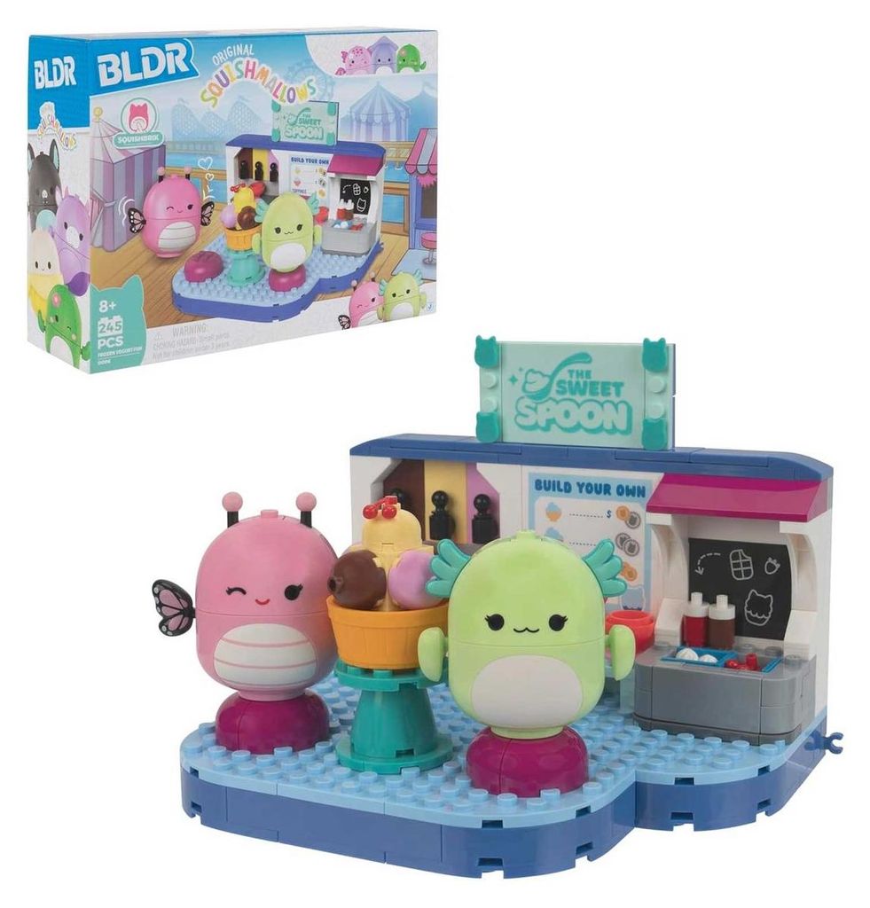 BLDR CNS0096 - Squishmallows Frozen Yoghurt Shop Bauset – Produktbild 