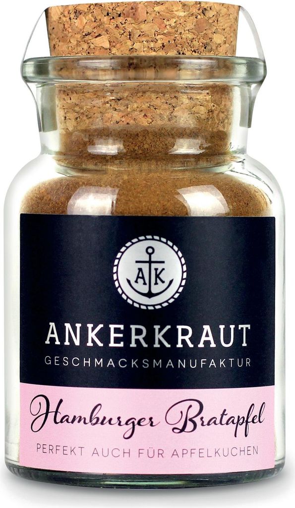 Hamburger Bratapfel, 120g im Korkenglas Produktbild 