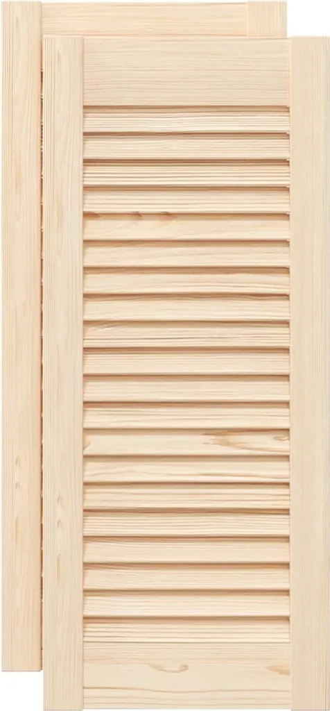 Coppia Ante per Mobili 69x29,5cm in Pino Massiccio vidaXL - DIY Ready