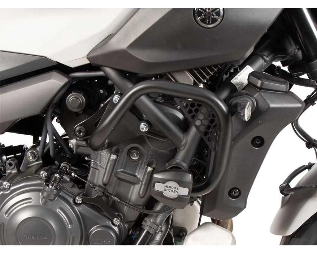Hepco Becker Yamaha Mt-07/y-amt 2025 Rohrförmiger Motorschutz Schwarz Schwarz One Size