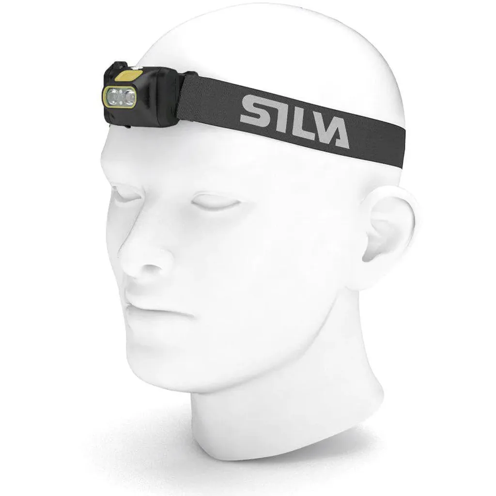 Frontale Silva Scout 3 Compacte 220 Lumens Étanche Noir et Jaune - 3