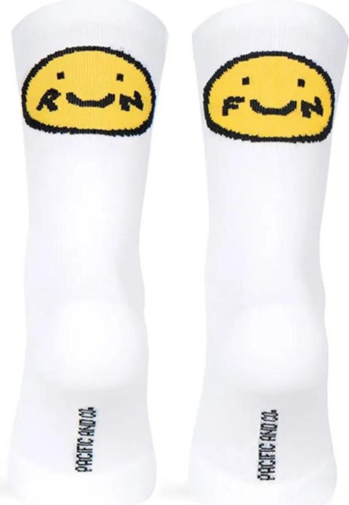Pacific Socks Smile Run Half Lange Socken Weiß EU 42-45 Weiß EU 42-45