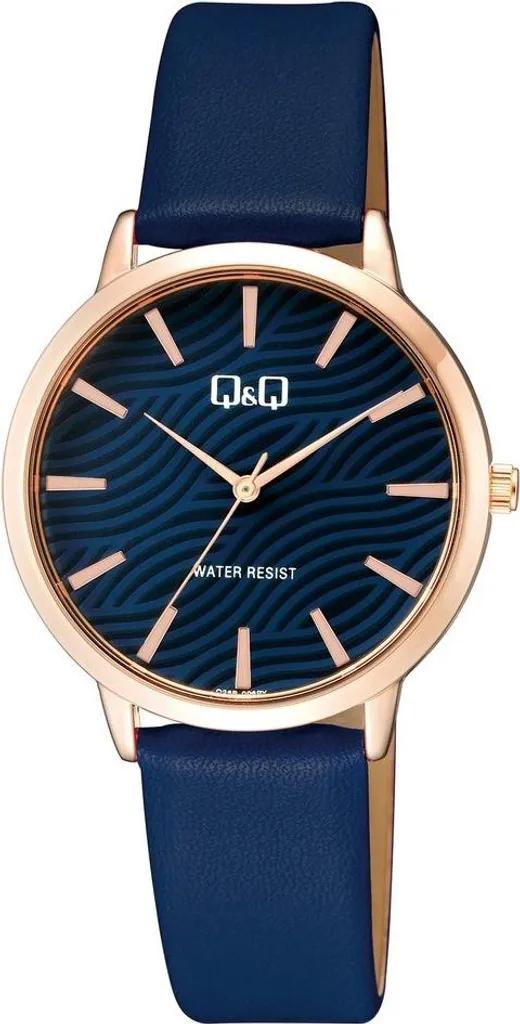 Montre Bracelet Étanche Q&Q Q26B-006PY : Robustesse et Cadran Lisible
