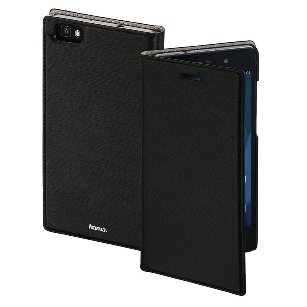 Hama Slim, Folio, Huawei, P8 lite, 12,7 cm (5"), Schwarz