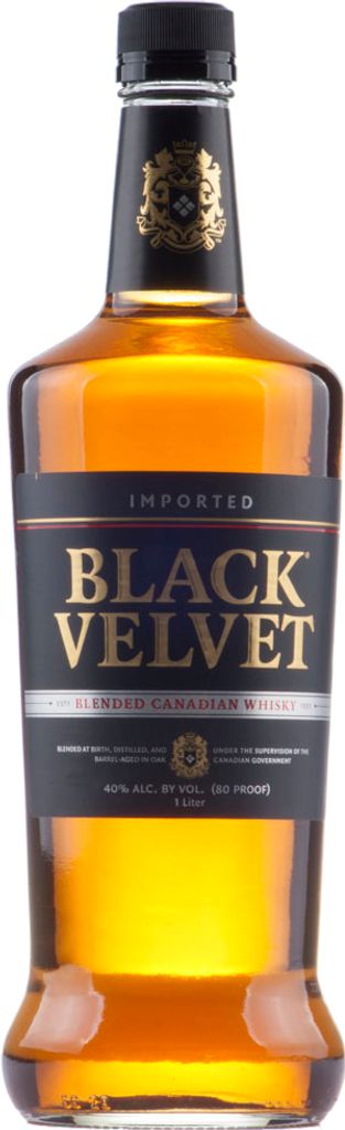Black Velvet Blended Canadian Whisky 40% Vol. 1l