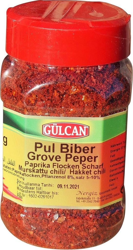 Gülcan Pul Biber Chiliflocken(180g)
