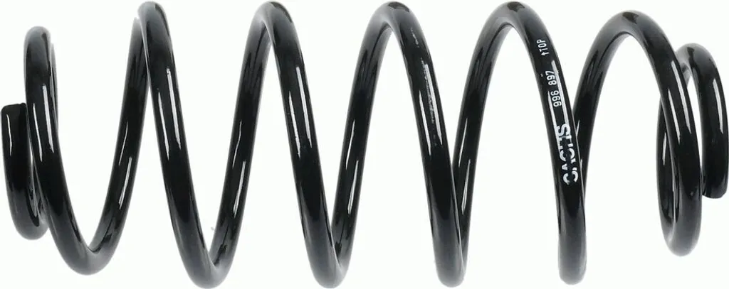 Ressort de suspension arrière pour Yaris Verso P2 compatible OE 52170