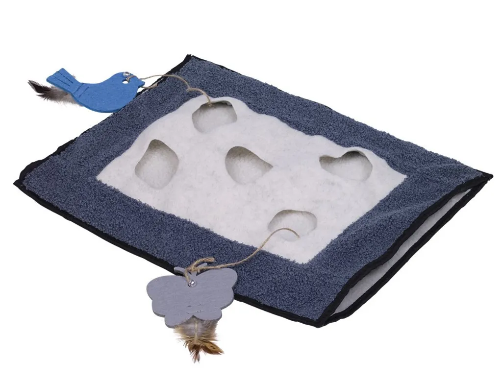 Nobby Hide Tapis Chat avec Papier Craquant et Cachettes Intégrées