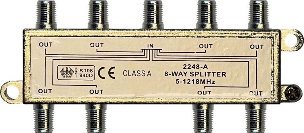 Kreiling Tech. F-Verteiler 8fach 5-1000MHz Class A VT 2248