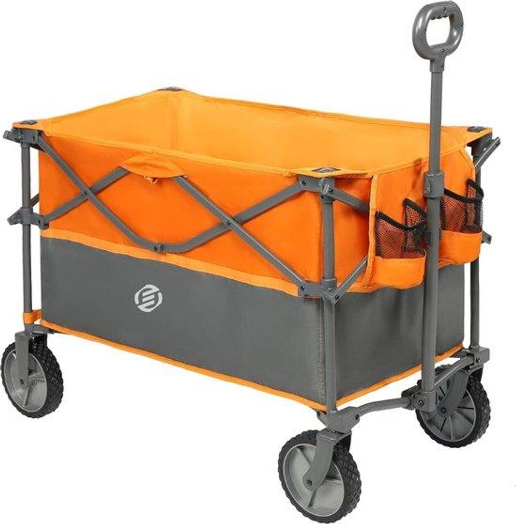 Leichter Strandwagen - Opklappbar - Vielseitig - Mit mehreren Standpositionen - Mit drehbaren Rädern