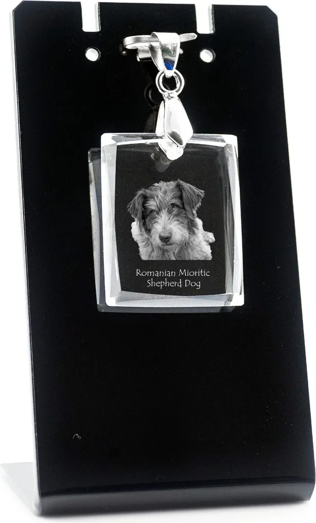 Collana Art-Dog Pastore Rumeno - Ciondolo Inciso Laser Design Unico