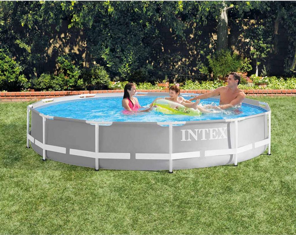Intex 26710 - Gartenpool Prism 366 x 76 cm Metal Frame Pool Produktbild 8