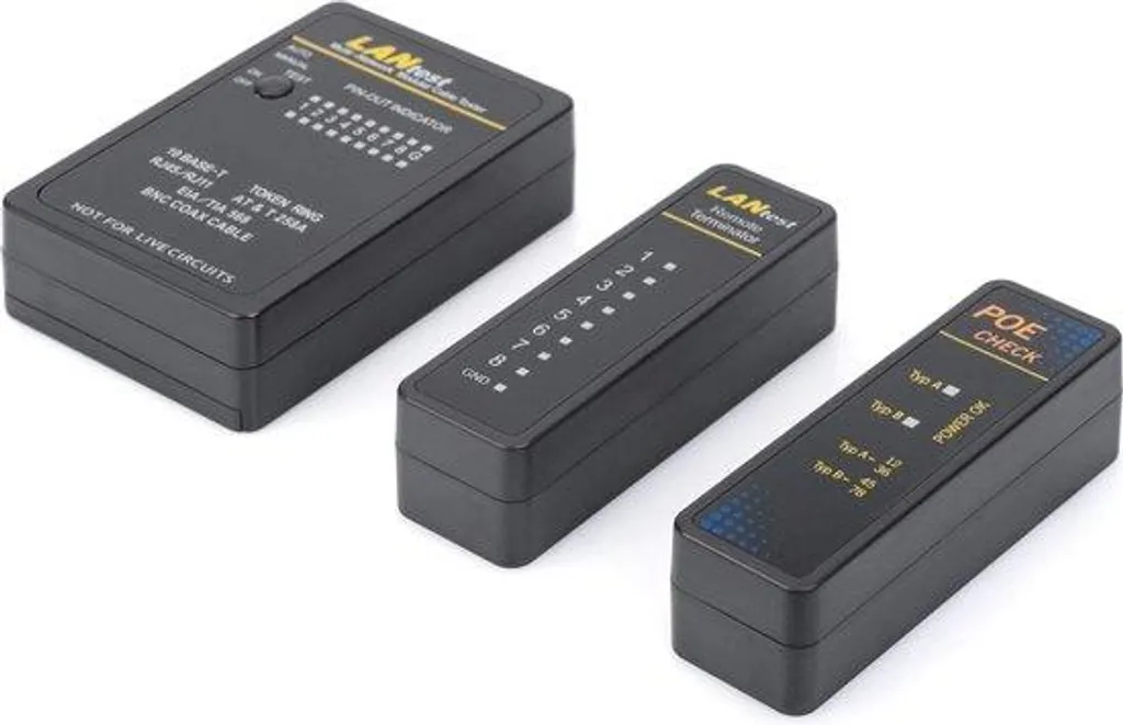 Réparez vos pannes réseau avec ce testeur RJ45 et PoE haute précision