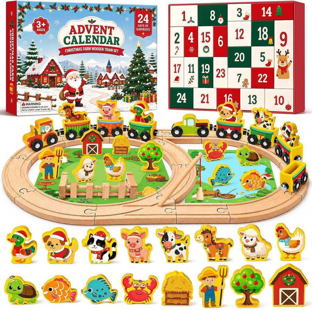 Calendrier de l'Avent 2026 pour enfants, calendrier de Image du produit 