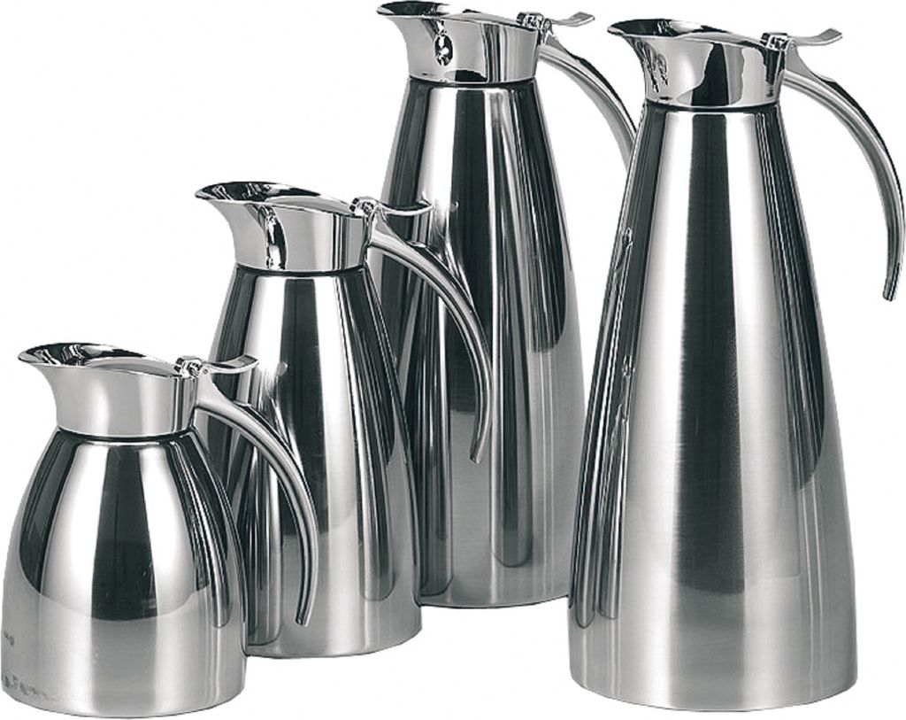 Emsa 502663 Isolierkanne. Edelstahl. 0.3 Liter. Easy Open Produktbild 