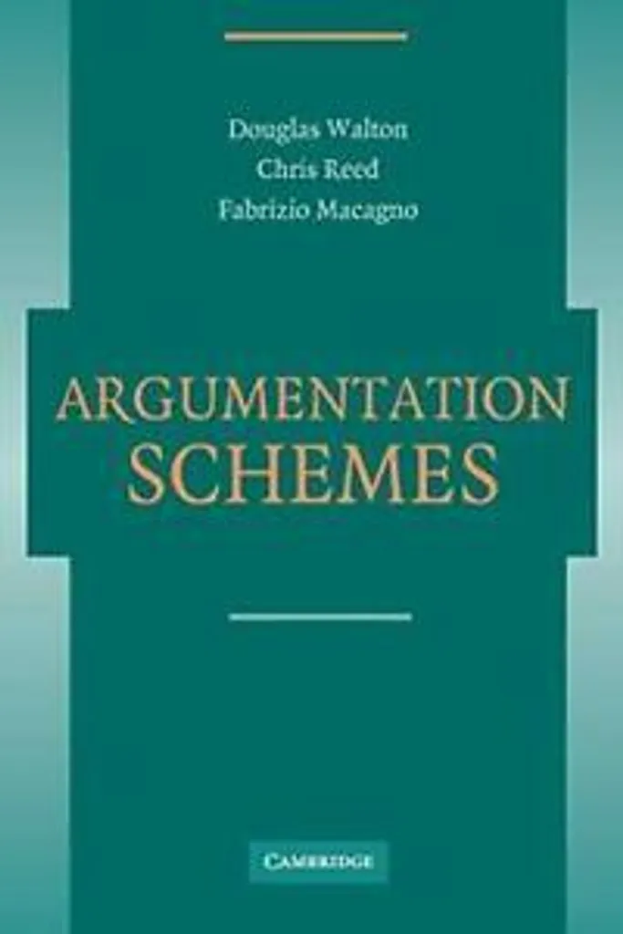 Argumentation Schemes Walton Savoir Détecter les Sophismes Livre
