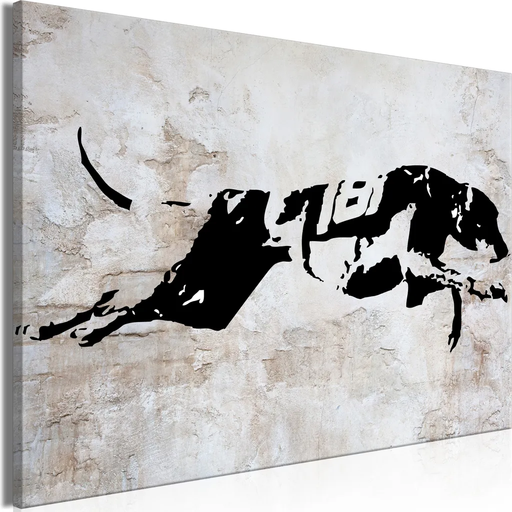 Quadro su Tela Levriero 120x80 cm - Decorazione Parete Cani Elegante