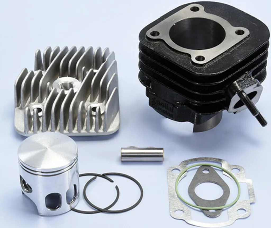 Cylindre Polini CY50 pour Minarelli et Malaguti F10 avec Axe de 12mm