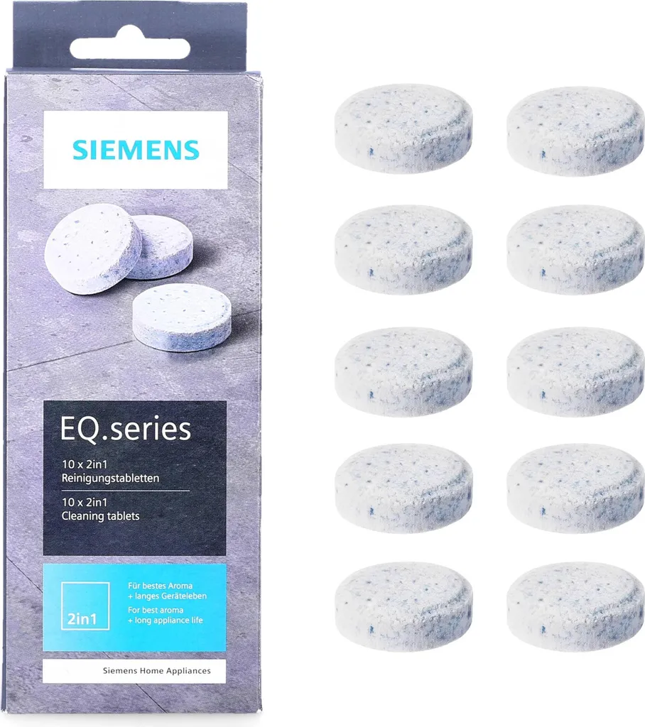 Kit d'entretien pour machine café Siemens et filtres AquaIntense - 2