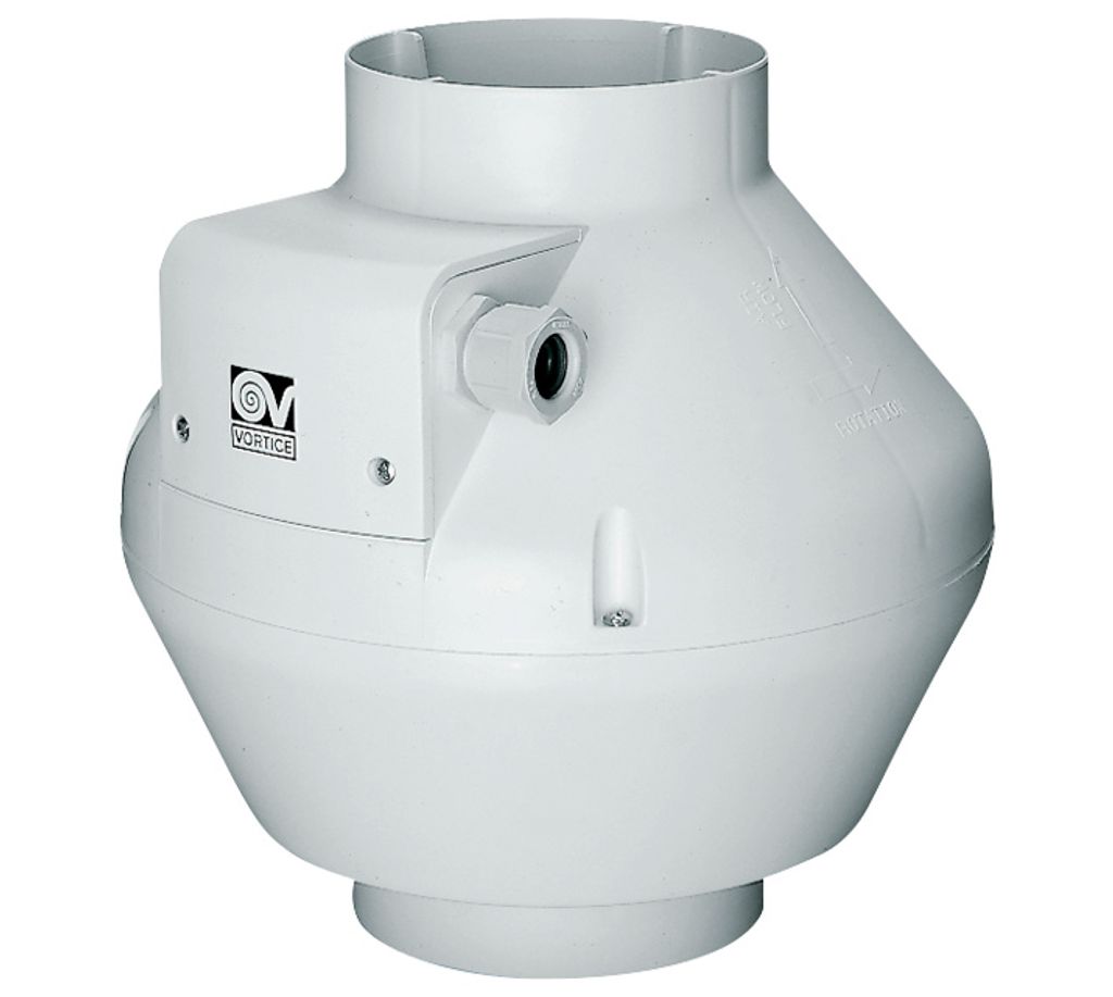 Rohrventilator CA 125 V0 D bis 300 m³/h