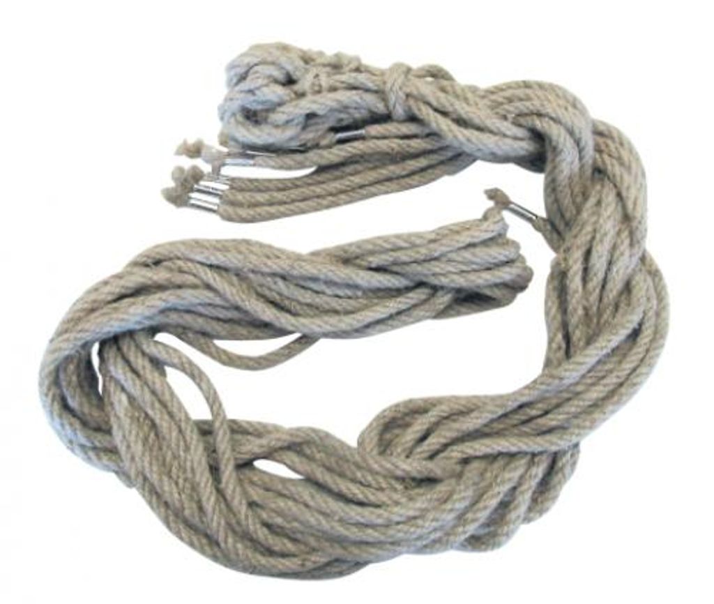 Bindestrick 250cm/8mm Natur- faser, 4-schäftig, 10er Pack