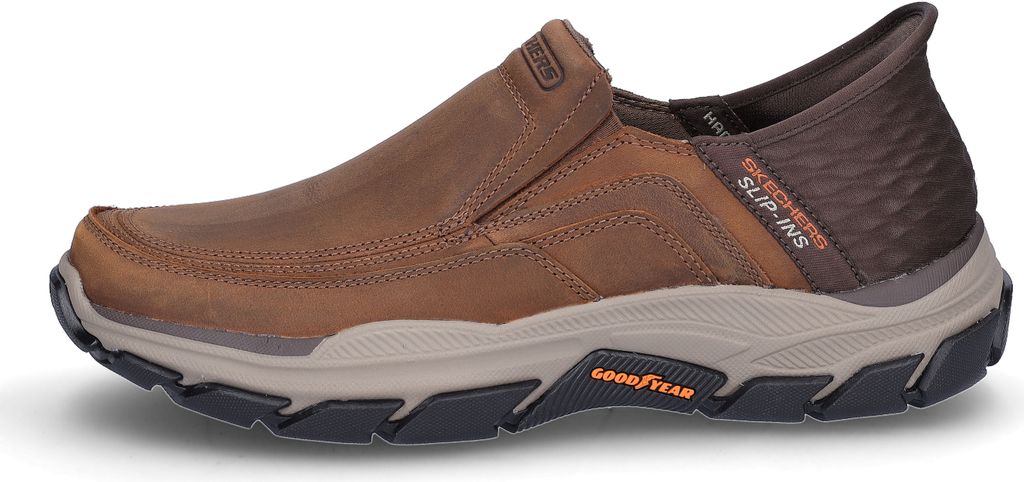 Pánské nazouvací boty Skechers Respected Elgin brown Obrázek produktu 30