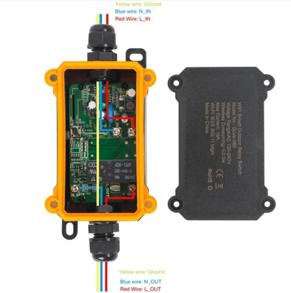 Interrupteur Extérieur Étanche WiFi Immax NEO LITE 16A IP68 Sécurisé - 4