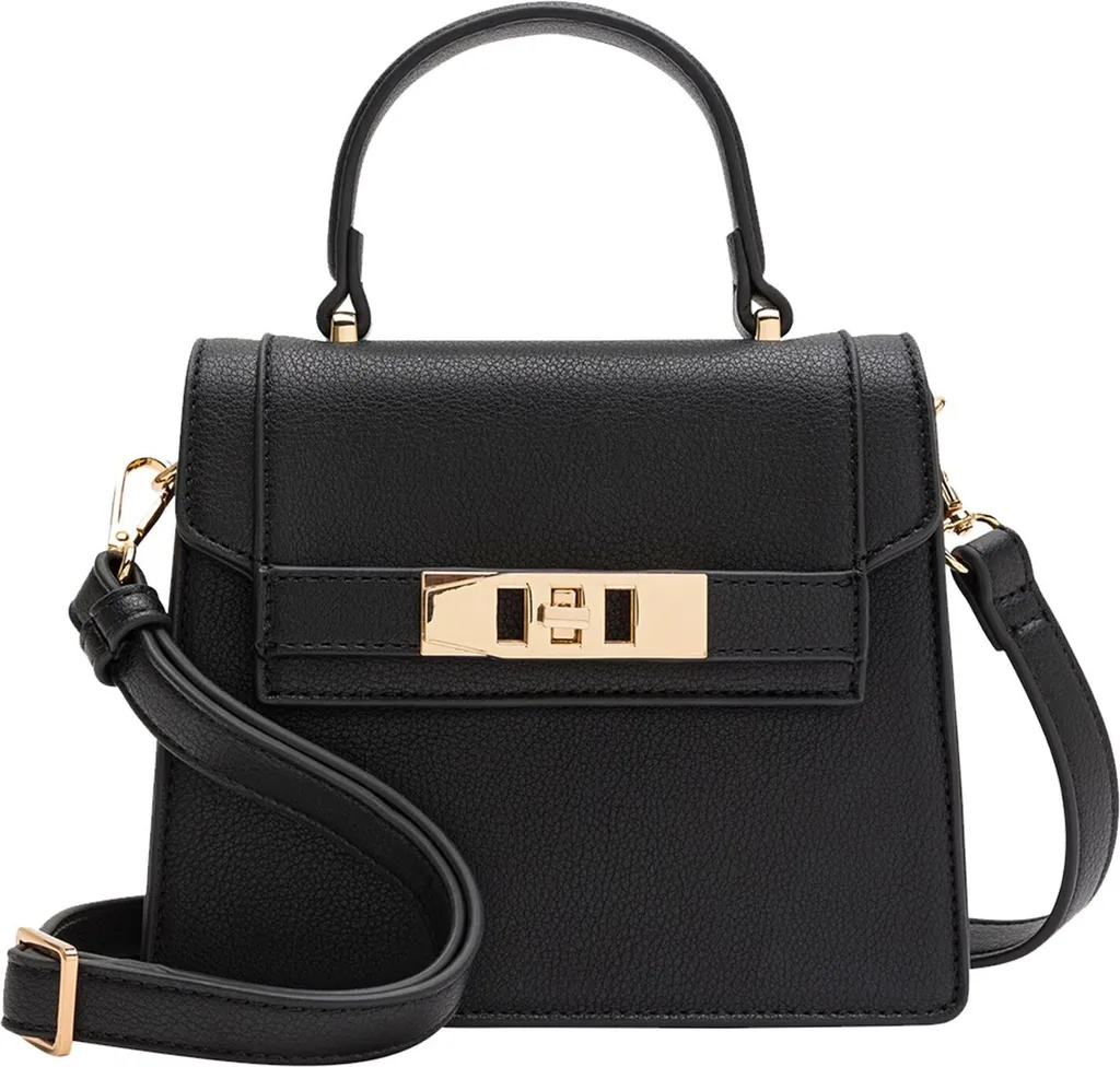 Sac à Main Noir pour le Travail et Sorties - L.CREDI Konstanze Crossbody