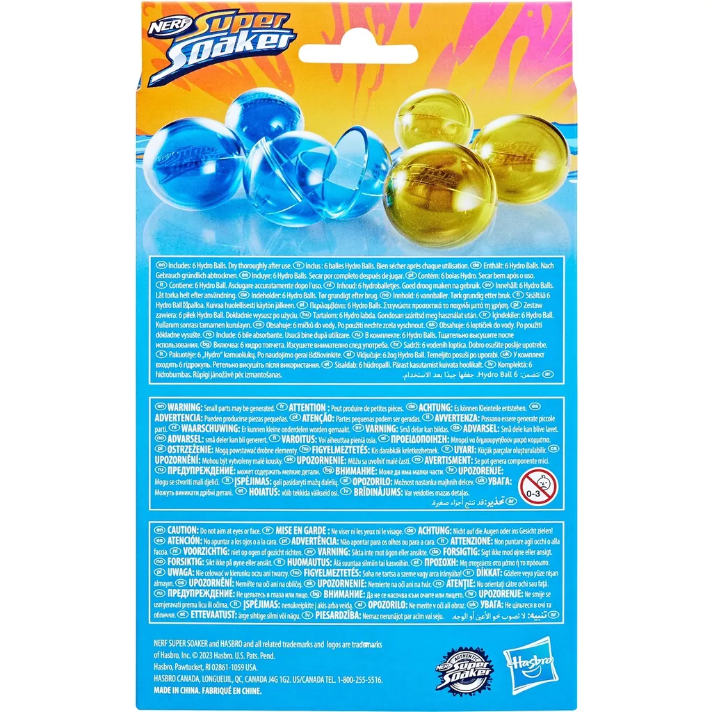 Avventura Acquatica con Nerf Super Soaker Idro Balls 6 Pezzi - 2