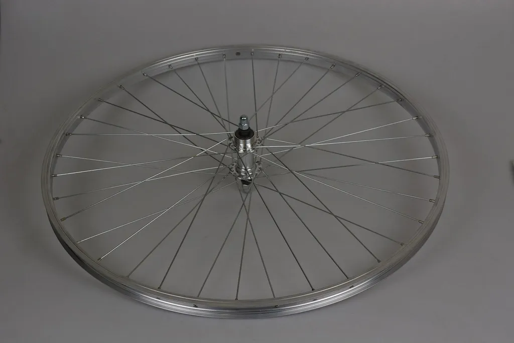 Roue arrière 28 pouces alu Beretta avec axe fixe robuste et léger