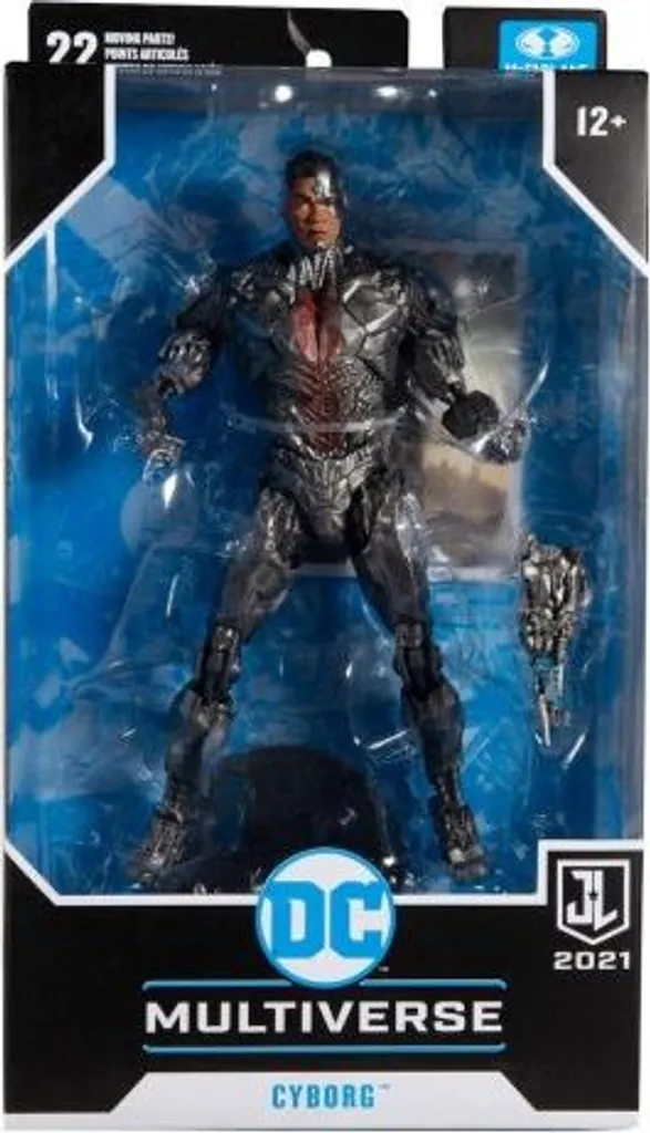 Figurine Cyborg DC Multiverse McFarlane Idéale pour Vitrine et Jeu - 10