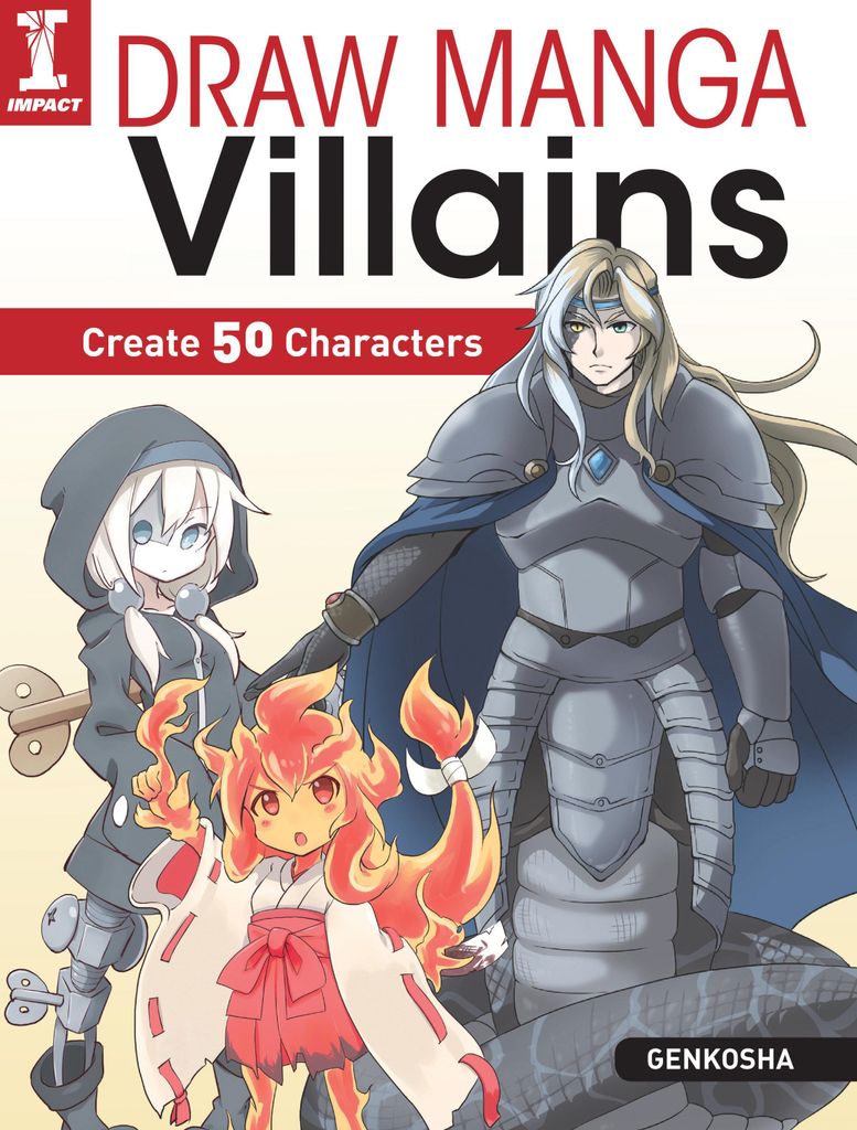 ISBN Draw Manga Villains, Englisch, Taschenbuch, 128 Seiten