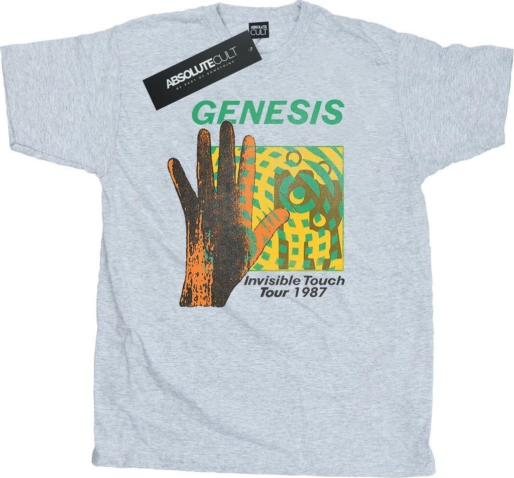 Genesis - "Invisible Touch Tour" T-Shirt für Herren BI44348 (3XL) (Grau)