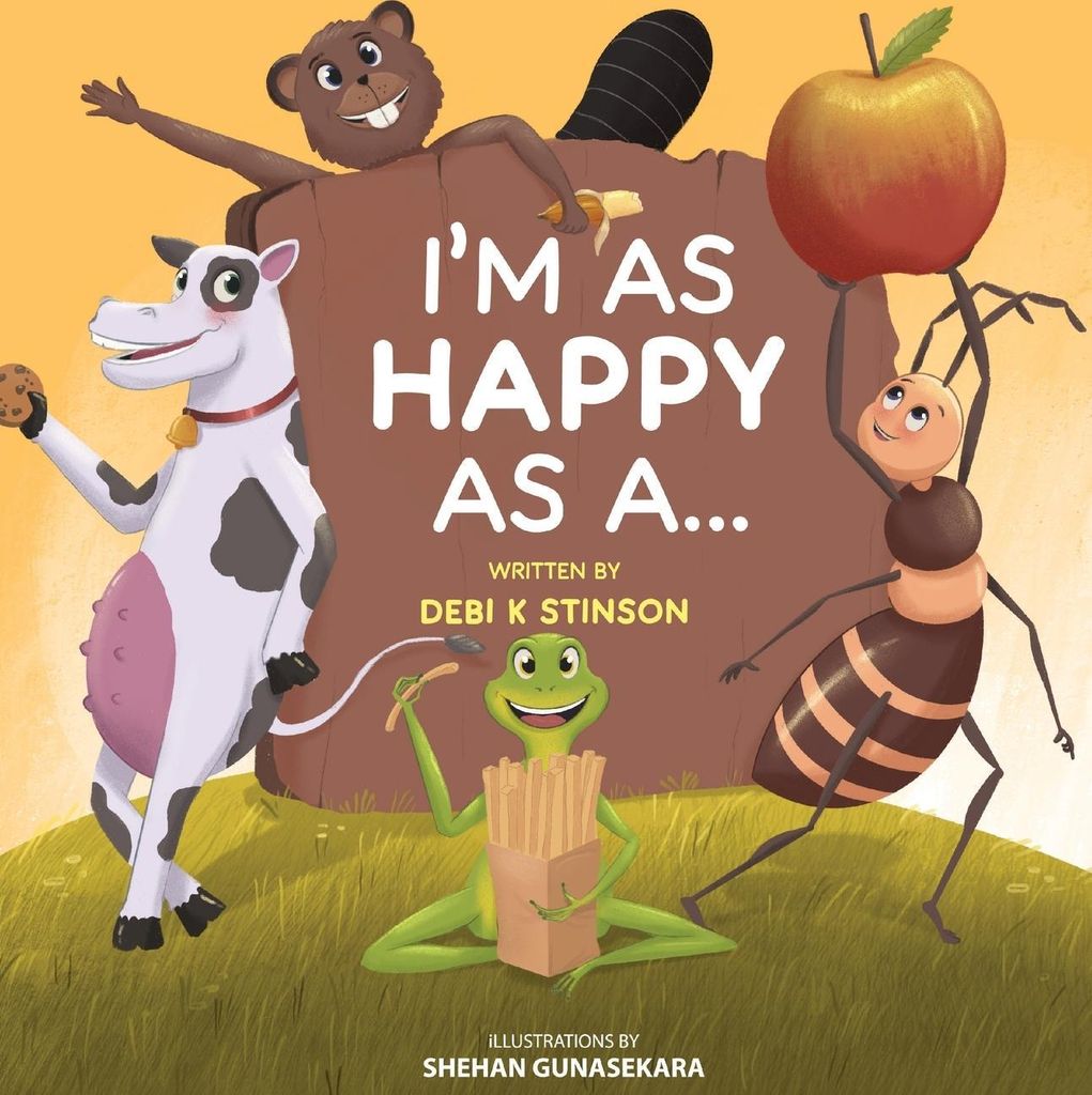 I'm as happy as a...