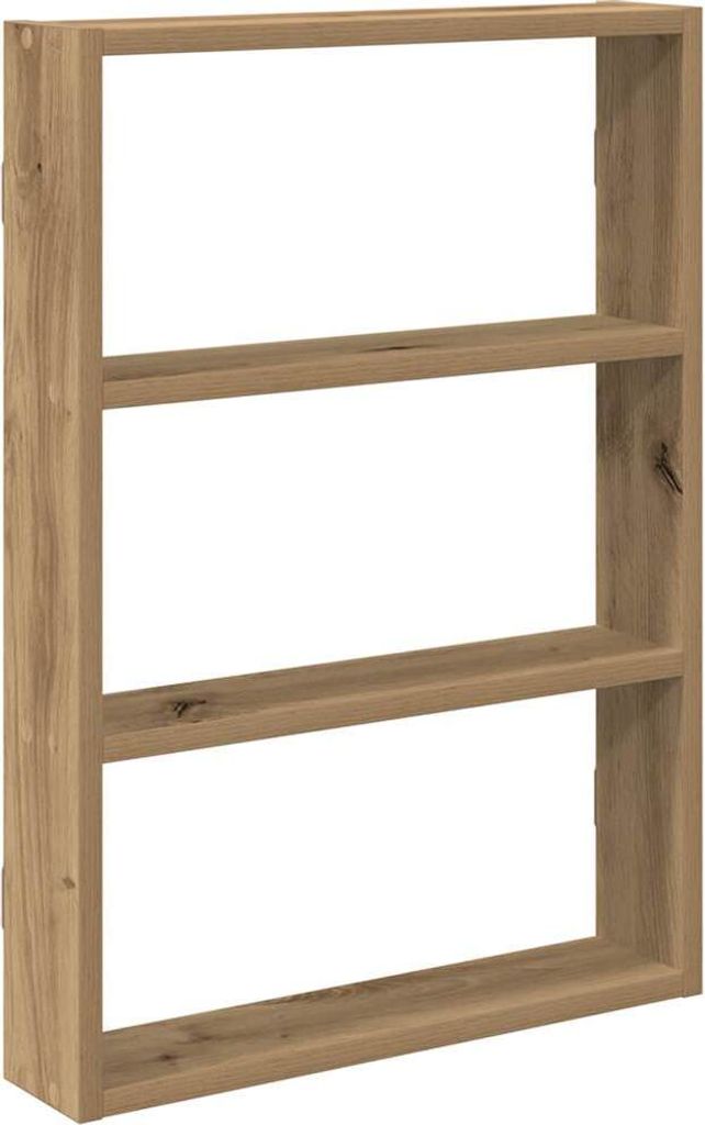 Wandregal Artisan-Eiche 43x9x60 cm Holzwerkstoff