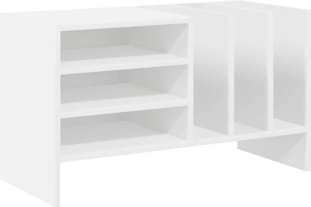 Mobile Porta Vinili Bianco vidaXL 78,5x35x45 cm | Armadio per LP