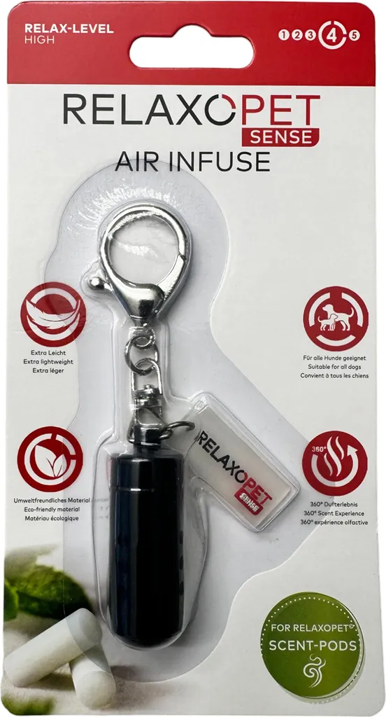 RelaxoPet Sense Air Infuse Portatile: Viaggia Senza Stress col Cane