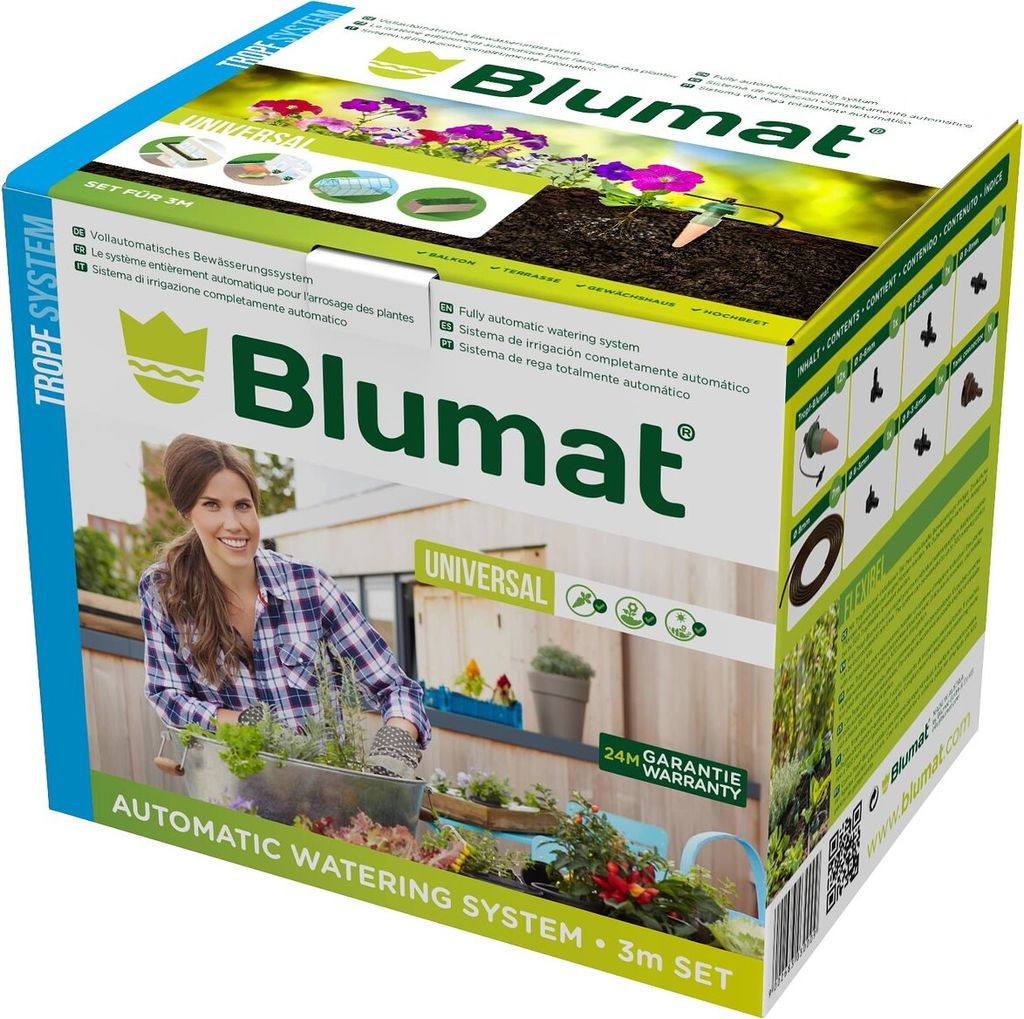 Tropf Blumat® 3 Meter Komplett - Set für den Außenbereich Produktbild 