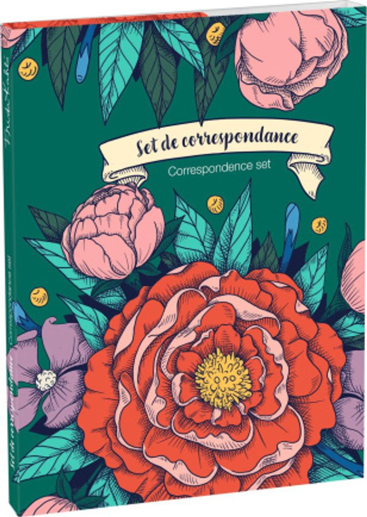 Clairefontaine 5x Korrespondenzset Frida Kahlo naturweiß 116234C