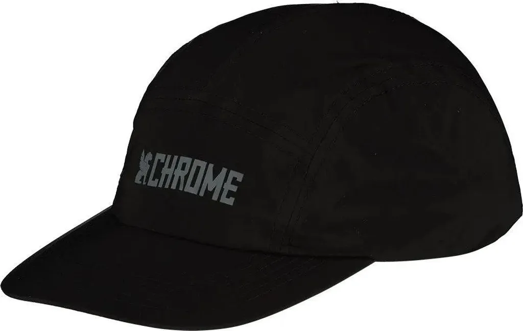 Casquette Chrome 5 Panel Noir Homme : l'accessoire ajustable et durable