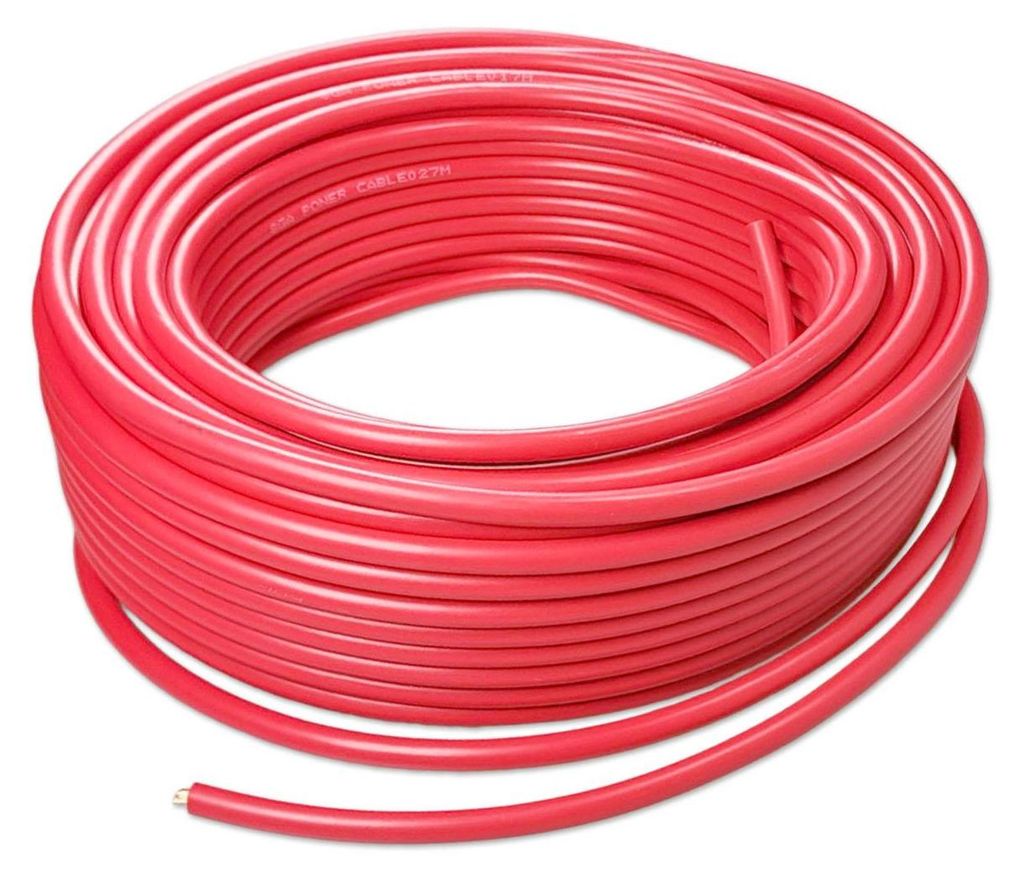 Batteriekabel | CCA | AWG8 / 8mm² | Rot | Meterware Produktbild 