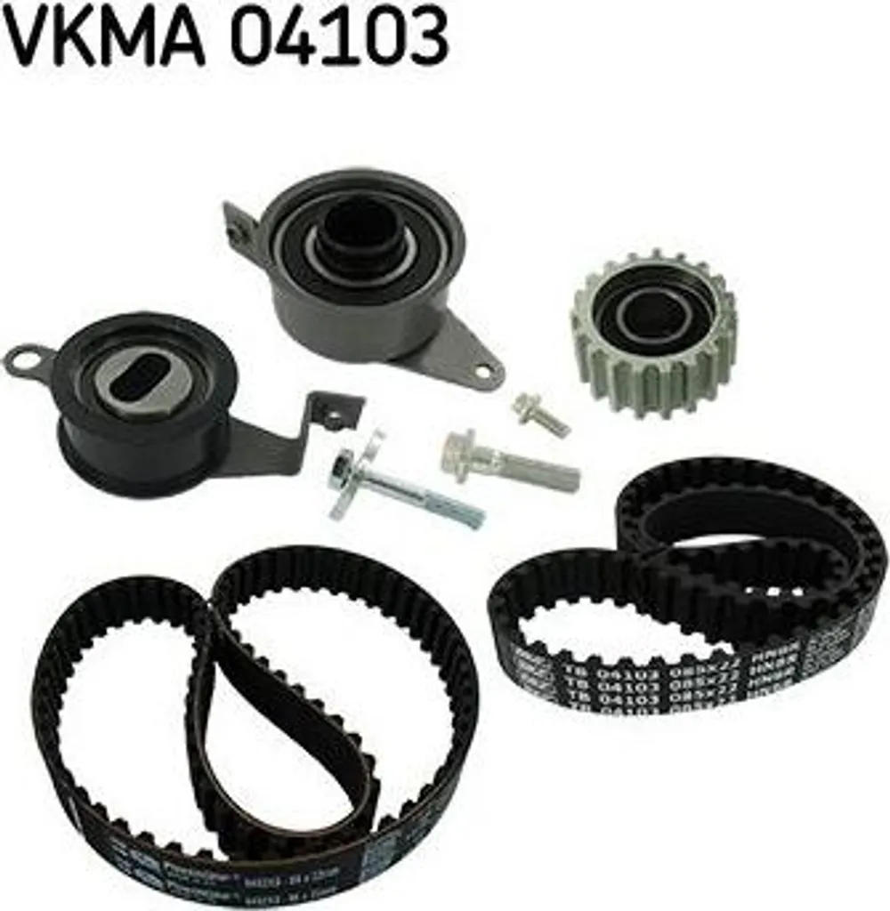 Courroies dentées SKF VKMA 04103 renforcées pour Ford Escort et Mondeo