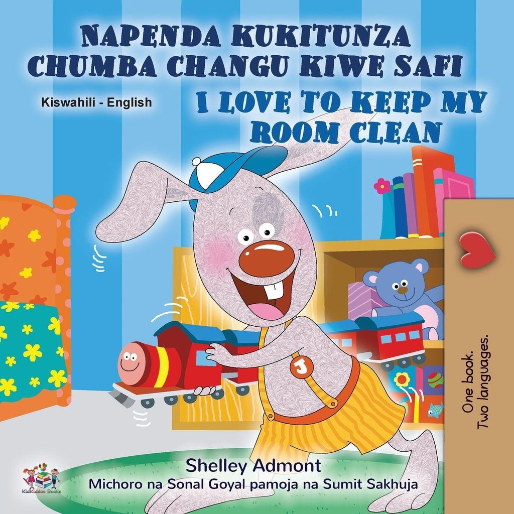 I Love to Keep My Room Clean (Swahili English Bilingual Book for Kids)