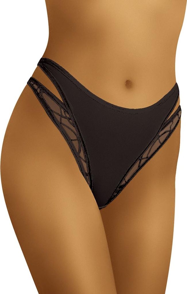 Wolbar Damen Midi-Slip WB88 , Schwarz, S